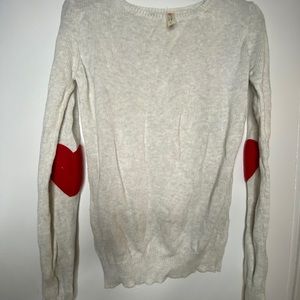 Heart Elbow Sweater